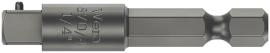 WERA Steckschlüssel-Adapter 1/4" für Einsätze 1/4" 50mm Produktbild