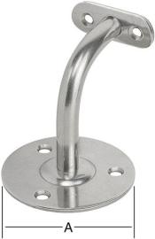 Handlaufst. fest 90° o.Rosette RF (V2A) VORMANN Produktbild