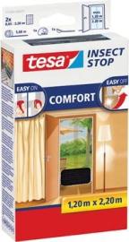 Fliegengitter anthrazit 2x0,65m:2,2m Tür Comfort tesa Produktbild
