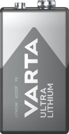 VARTA Batterie Ultra Lithium 9V 1er Blister Produktbild