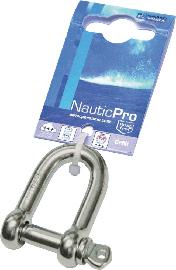 Schäkel, gerade, Edelstahl 1.4401 Produktbild