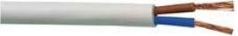PVC-Schlauchleit. H03VV-F2x0,75mm2, 25m-Ring,ws Produktbild