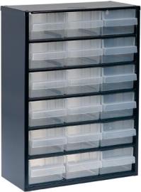 RAACO SchubLaden magazin mit 18 Laden Typ 150-02 blau Produktbild