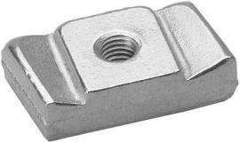 Gewindeplatte Typ 50/30 Edelstahl A4 M12 Produktbild