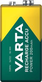 VARTA ACCU Recharge Power9V Block 200mAh 1er Blister Produktbild