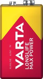 VARTA Batterie LONGLIFE Max Power 9V 1er Blister Produktbild