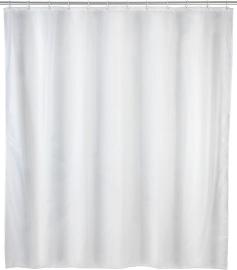 Duschvorhang Uni weiß, 120x200 cm Produktbild