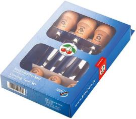 Kerbschnitzwerkzeug-Satz Nr.5696 6tlg. Kirsche KIRSCHEN Produktbild