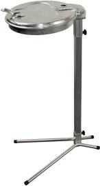 RENNER Müllsackständer 70-120l mit verzinktem Stahldeckel Produktbild