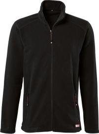 FORTIS Fleecej.Basic 24, schwarz,Gr.XL Produktbild