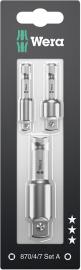WERA Steckschlüsseladapter-Set1/4"-1/2" 3-teilig Produktbild