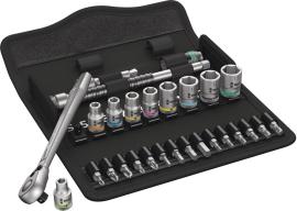 WERA Steckschlüssel-Garnitur 1/4" ZYKLOP switch 28-teilig Produktbild