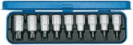 GEDORE Schraubendrehereinsatz- Satz 1/2" T20 bis T60 9-teilig Produktbild
