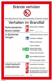 SAFETYMARKING Folie Brandschutzordnung B200xH300 Universal Produktbild