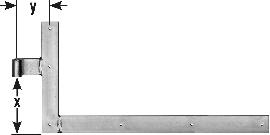 Winkelband D20, extra schwere Ausführung Produktbild