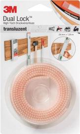 Dual Lock transp. 25mm x 1,25m 3M Produktbild