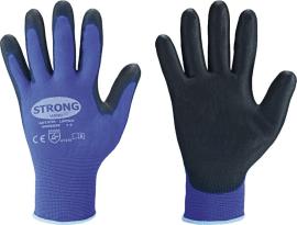 Feinstrickhandsch.Lintao PU, blau, Gr. 8 Produktbild