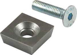 HM Ersatzwendeplatten 16x16mm m. Schrauben Produktbild