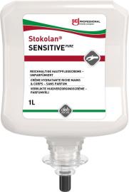 Stokolan Sensitive PURE Hautpflegecreme 1 l Kartusche empfindliche Haut Produktbild