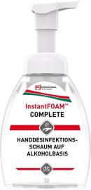 InstantFOAM Complete Schaum-Handdesinfektion 250 ml Flasche Alkoholbasis Produktbild