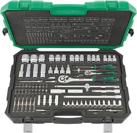 Steckschlüssel-Garnitur 1/4"+1/2" 91-teilig FORTIS Produktbild