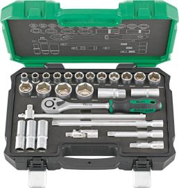 FORTIS Steckschlüssel-Garnitur 1/2" 27-teilig Produktbild
