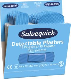 CEDERROTH Plaster Salvequick Refill 51030126 detektierbar 30 Stück Produktbild