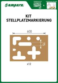 Schablonenset Schablonen KIT Stellplatzmarkierung Produktbild