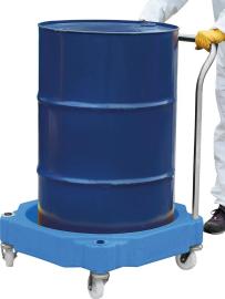 205L PE-Fasstrolley mit Stahlhandgriff Produktbild