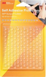 Bumpon, 132 Stk. Elastikpuffer Transp 11,0 x 3,05mm Produktbild