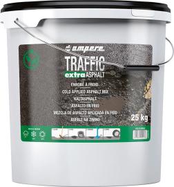 Ein-Komponenten Kaltasphalt 25kg Eimer Traffic Asphalt Produktbild
