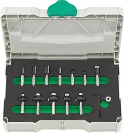 HW Profi-Schaftfräsersatz12-teilig im Systainer FORTIS Produktbild