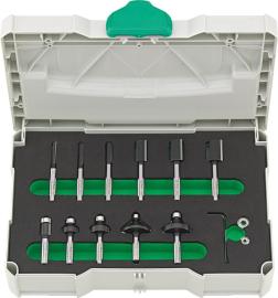 HW Profi-Schaftfräsersatz11-teilig im Systainer FORTIS Produktbild