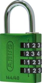 Zahlen-Hangschloss 144/40 grün Lock-Tag Produktbild
