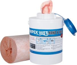 WIPEX-WET Hand + Tool 2 Rollen + 2 Flaschen Starterpack Produktbild