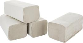 Falthandtücher naturweiß Recyclingpapeier Produktbild