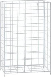 Gitterabfallkorb 60 Literweiß, Metall Produktbild