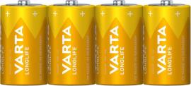 VARTA Batterie LONGLIFE D4er Folie Produktbild