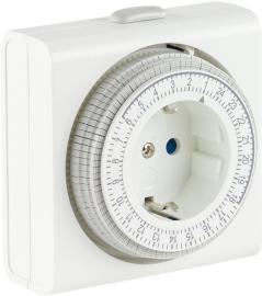 Zeitschaltuhr kompakt mechanisch weiß REV REV Produktbild
