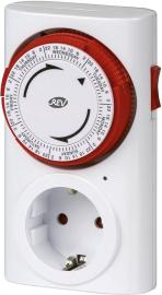 Zeitschaltuhr mechanisch Woche weiss REV REV Produktbild