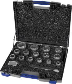 ASW Kraft- Steckschlüsseleinsatz- Garnitur 3/4" 20-teilig Produktbild
