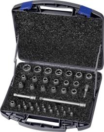 ASW Kraft- Steckschlüsseleinsatz- Garnitur 3/8" 40-teilig Produktbild
