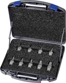 ASW Kraft- Steckschlüsseleinsatz- Garnitur 1/2" 9-teilig Produktbild
