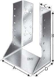 Balkenschuh BSIN, innen Produktbild