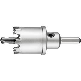 Hartmetall Lochschneider/-Lochsäge Ø 35x35 mm Schaft-Ø 10mm Schnitttiefe 32 mm universal Produktbild