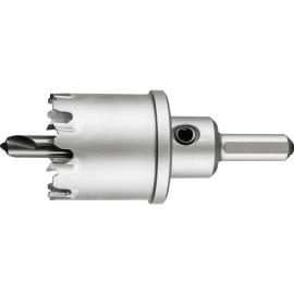 Hartmetall Lochschneider/-Lochsäge Ø 38x35 mm Schaft-Ø 10mm Schnitttiefe 32 mm universal Produktbild