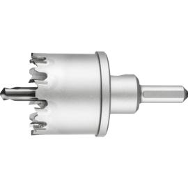 Hartmetall Lochschneider/-Lochsäge Ø 45x35 mm Schaft-Ø 10mm Schnitttiefe 32 mm universal Produktbild