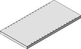 Abdeckbogen für META COMPACT Büro-Steckregal Produktbild