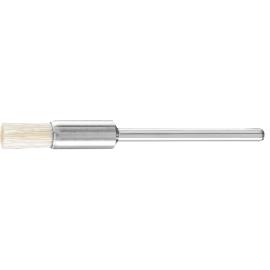 PFERD TOOLS Miniatur-Pinselbürste PBU Ø5 mm Schaft-Ø2,34 mm weiße Schweineborste Produktbild