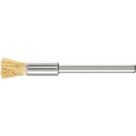 PFERD TOOLS Miniatur-Pinselbürste PBU Ø5 mm Schaft-Ø3 mm Messing-Draht-Ø0,10 Produktbild
